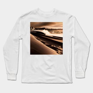 Bondi Beach Sydney Waves Photo Long Sleeve T-Shirt